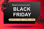 【Map Camera.com】 にて 2025年 「BLACK FRIDAY」イベント開催中