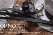 【Map Camera】 特別イベント 「TOP NOTCH」より、 厳選したレザーを使用したカメラストラップ3種を数量限定で発売